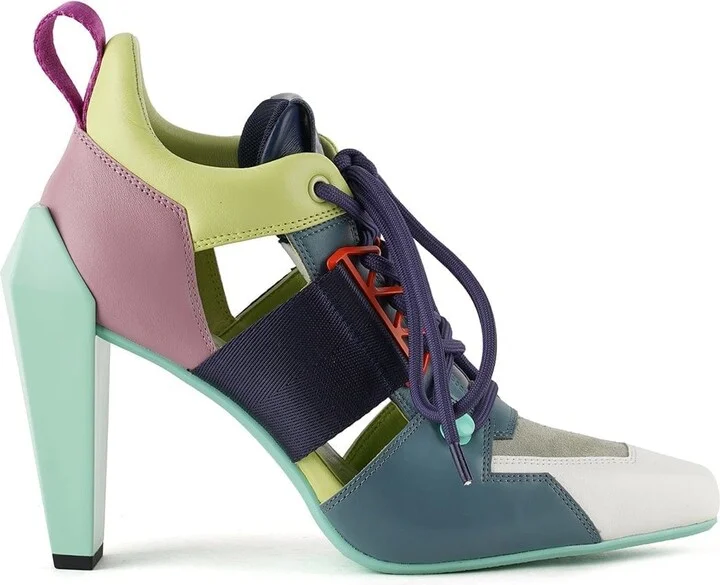 Green / Blue Gem Sporty Hi - Bio-Mint