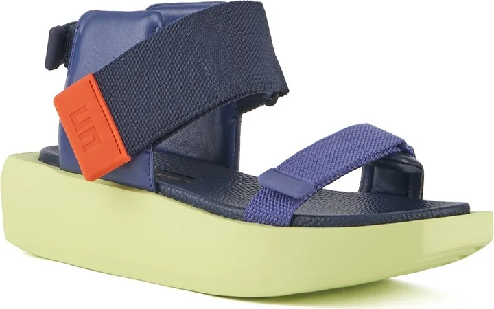 Green / Blue Wa Puffy Lo - Atmos - Image 2