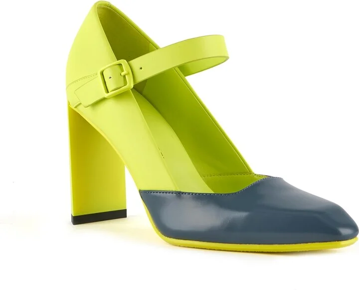 Green / Blue / Yellow Tara Mj Hi - Cyber Lime - Image 3
