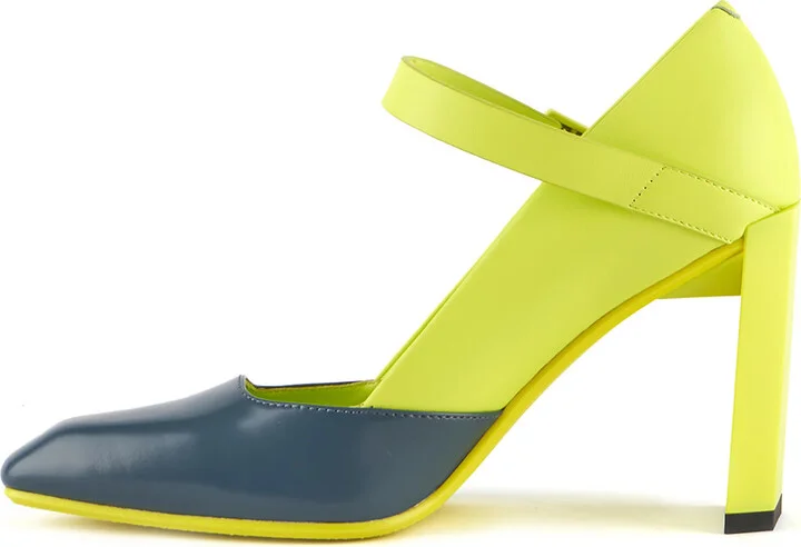 Green / Blue / Yellow Tara Mj Hi - Cyber Lime - Image 4