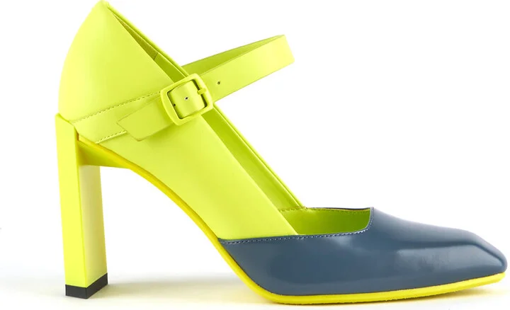 Green / Blue / Yellow Tara Mj Hi - Cyber Lime