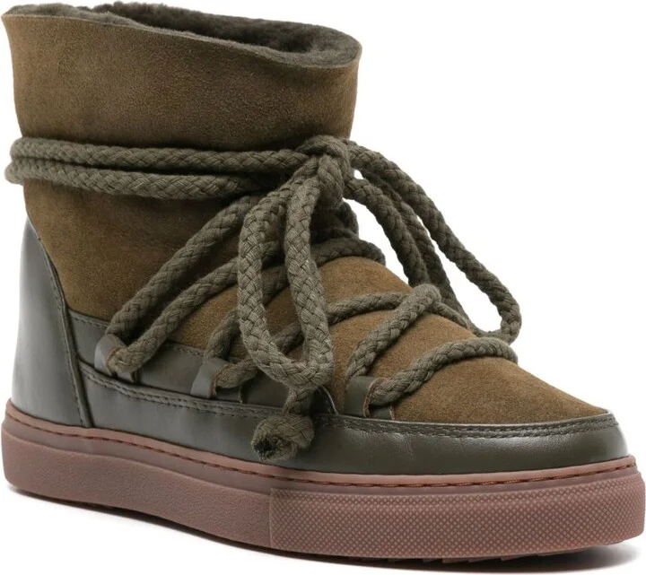 Green Classic Suede Ankle Boots - Image 2