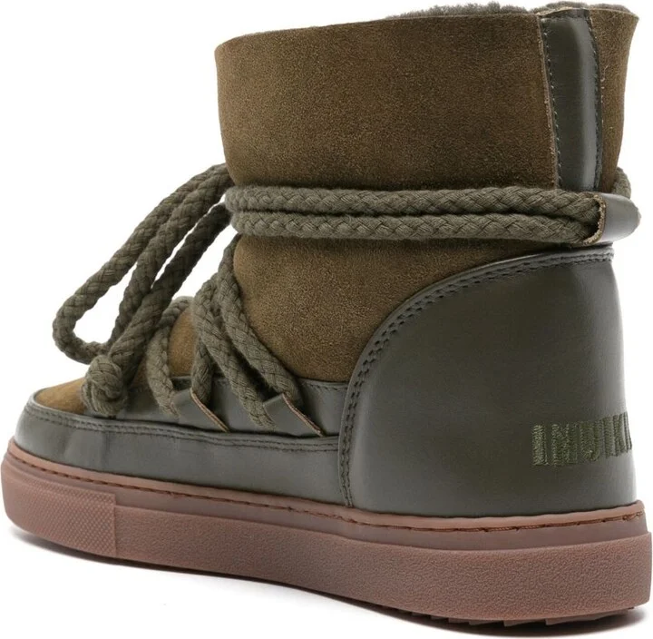Green Classic Suede Ankle Boots - Image 3