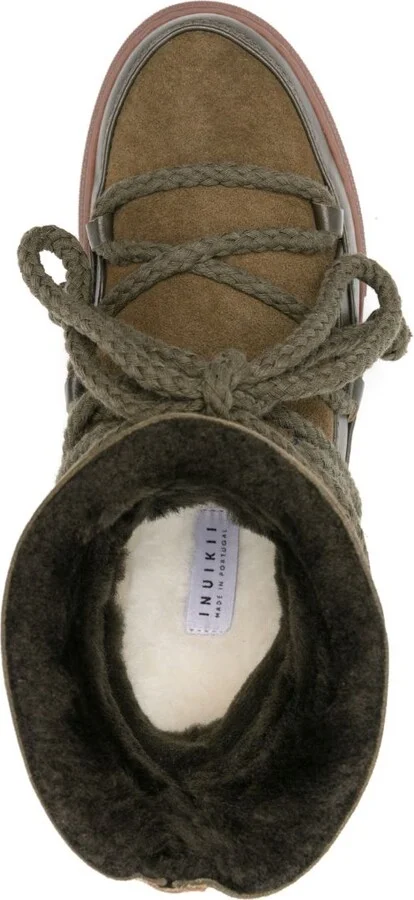 Green Classic Suede Ankle Boots - Image 4