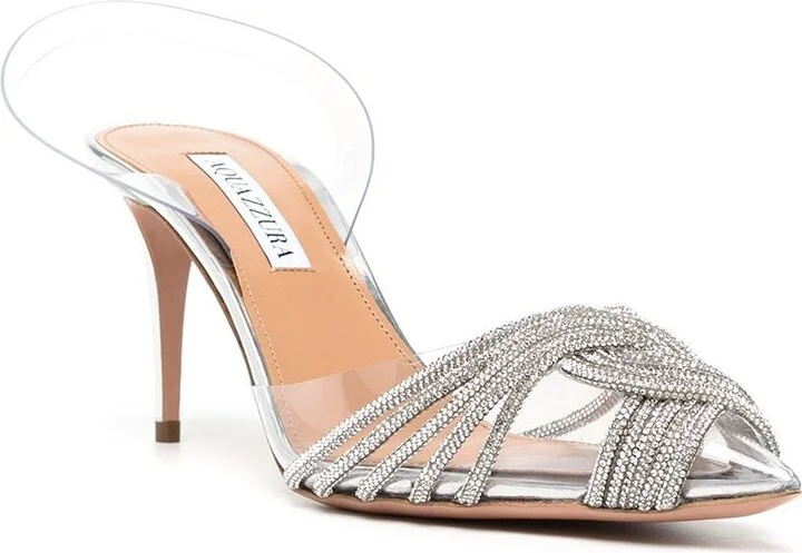 Green Gatsby 80 Slingback Pumps - Image 2