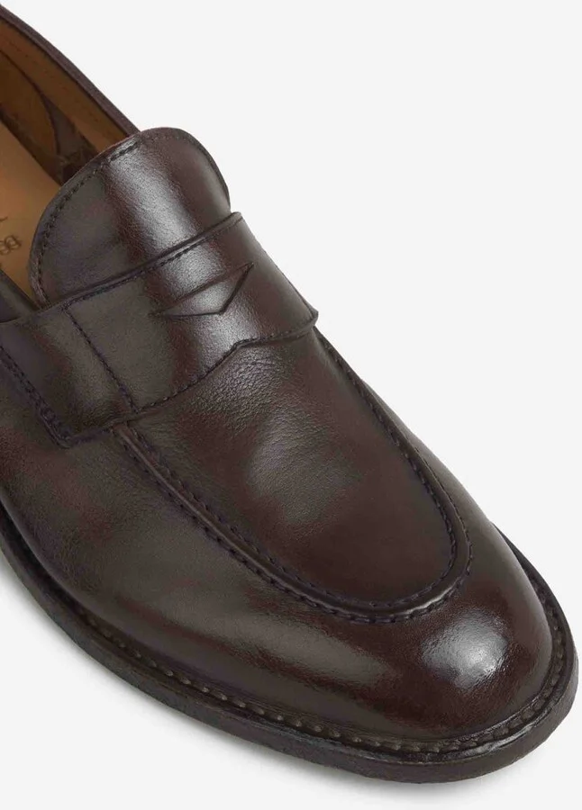 Green George Leather Dress Loafers - Image 5