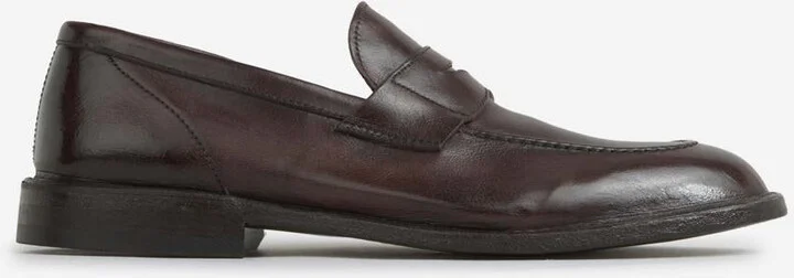 Green George Leather Dress Loafers