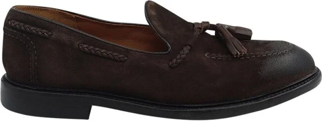 Green George Round Toe Flat Shoes