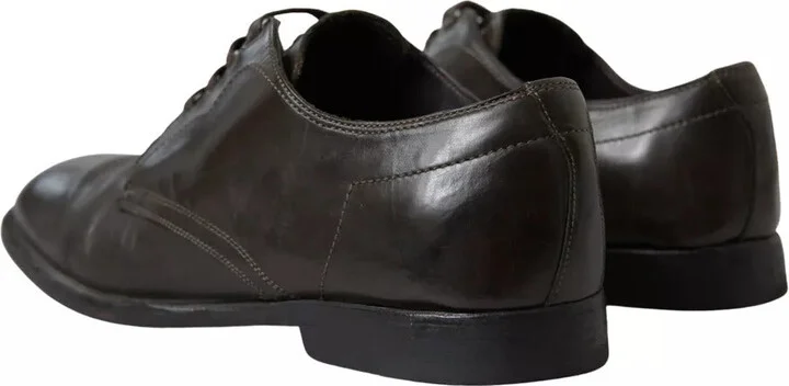 Green Leather Mens Formal Dress Men's Shoes (Pre-Owned) - Image 2
