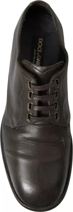 Green Leather Mens Formal Dress Men's Shoes (Pre-Owned) - Image 4