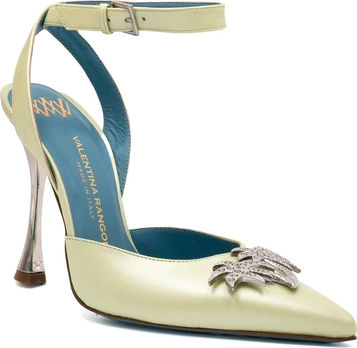 Green Sirena Ankle Pum Esme Pearl Lam - Image 3