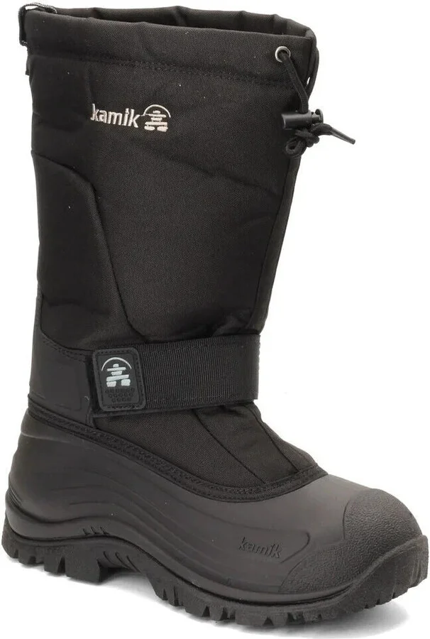 Greenbay 4 NK0200S-BLK Boots Men's US 12 Black Waterproof Snow Boot ZPO420