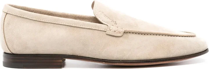 Greenfield suede loafers