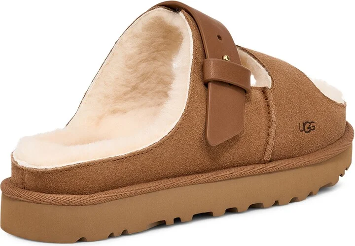 Greenport Genuine Shearling Slide Sandal - Image 3
