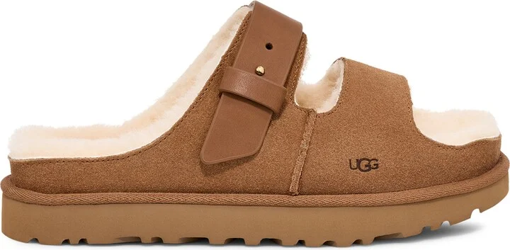 Greenport Genuine Shearling Slide Sandal - Image 4