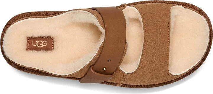 Greenport Genuine Shearling Slide Sandal - Image 5