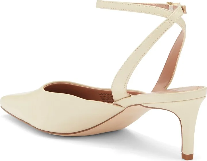 Greenwich Ankle Strap Pointed Toe Slingback Pump - Image 4