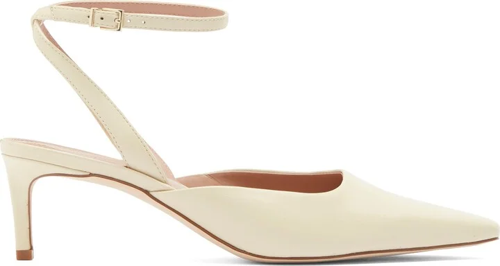 Greenwich Ankle Strap Pointed Toe Slingback Pump - Image 5