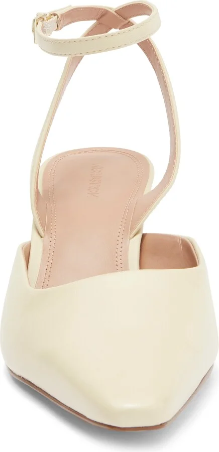 Greenwich Ankle Strap Pointed Toe Slingback Pump - Image 6
