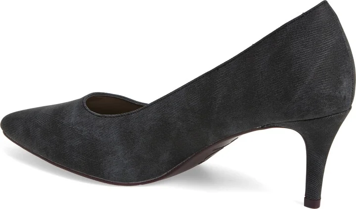 Greer Faux Denim Pump - Image 2