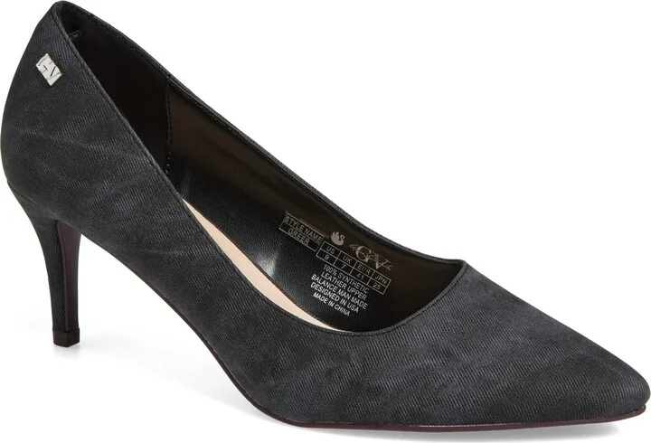 Greer Faux Denim Pump
