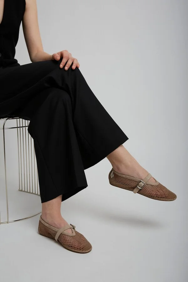 Grege mesh ballet flats - Image 2
