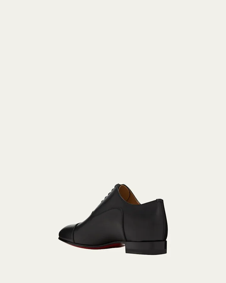 Greggo Men's Lace-Up Leather Dress Shoes - Image 5