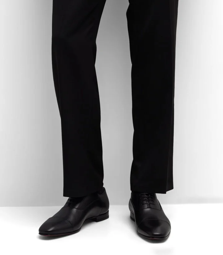 Greggo Men's Lace-Up Leather Dress Shoes - Image 4
