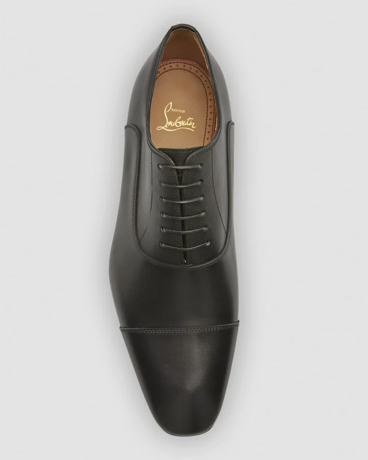 Greggo Men's Lace-Up Leather Dress Shoes - Image 5