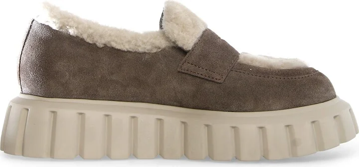 Grenelle Wool Trim Platform Loafer - Image 2