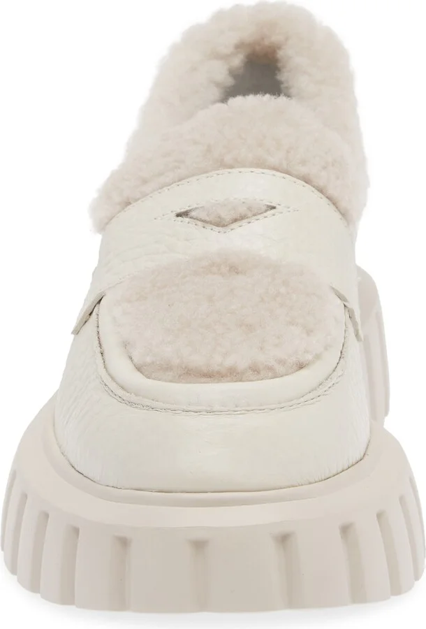 Grenelle Wool Trim Platform Loafer - Image 10