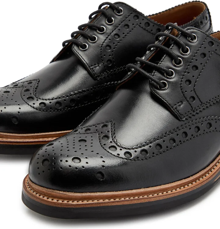 Grenson Archie Leather Brogues - Image 3