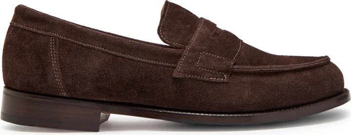 Grenson Epsom Suede Loafers