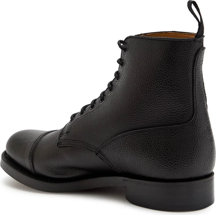 Grenson Shoe 3 Grained Leather Boots - Image 2