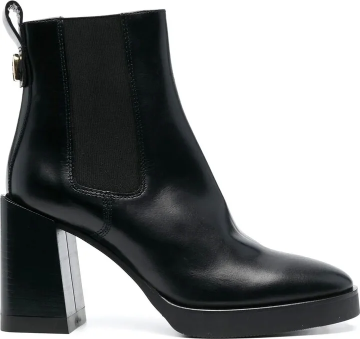 Greta 90mm leather Chelsea boots