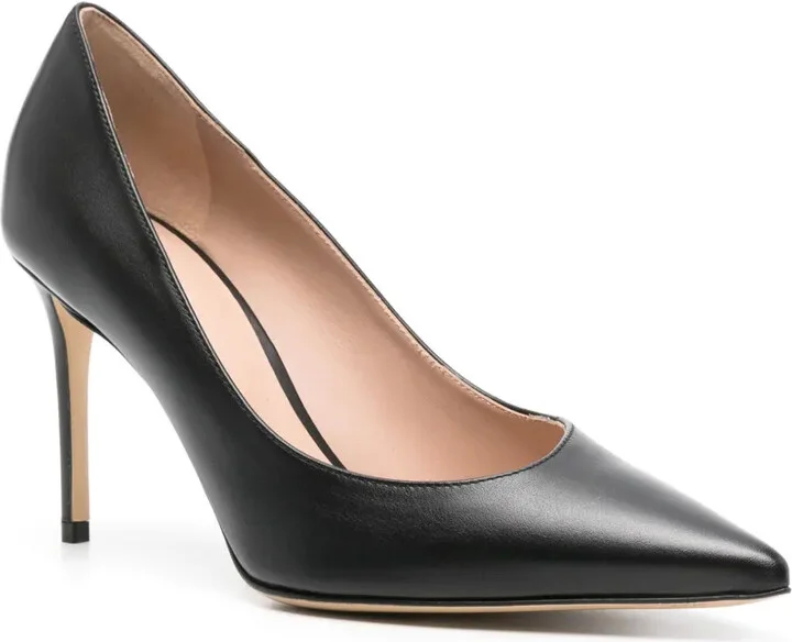 Greta 90mm leather pumps - Image 2