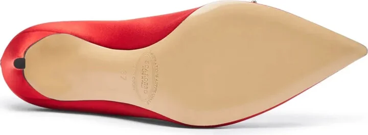 Greta 90mm satin pumps - Image 4