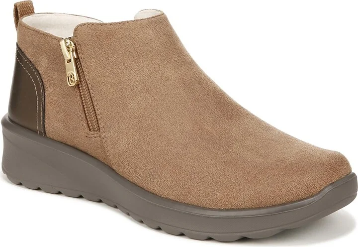 Greta Womens Faux Suede Ankle Booties