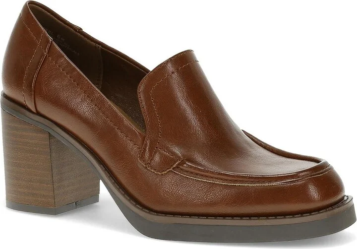 GRETEL Womens Padded Insole Manmade Block Heels
