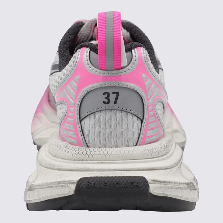 Grey And Pink 3xl Sneakers - Image 4