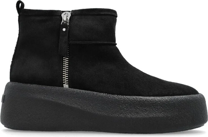 Grey Ankle Boots