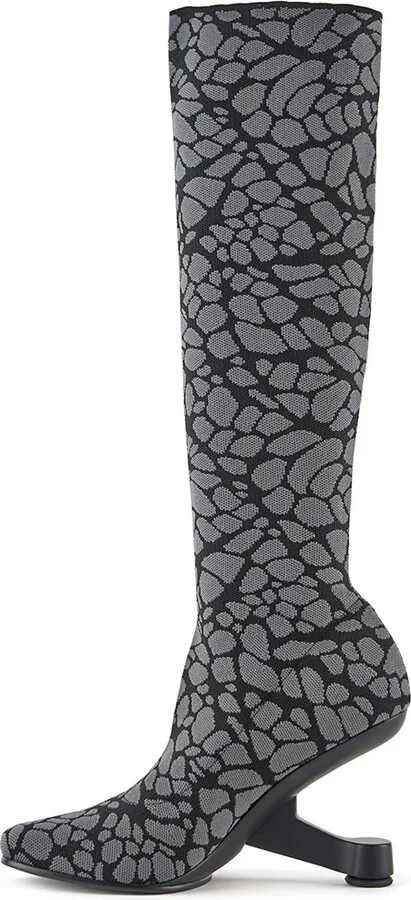 Grey / Black Eamz Sock Boot - Graphite - Image 3