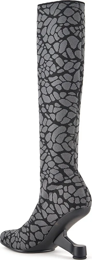 Grey / Black Eamz Sock Boot - Graphite - Image 4