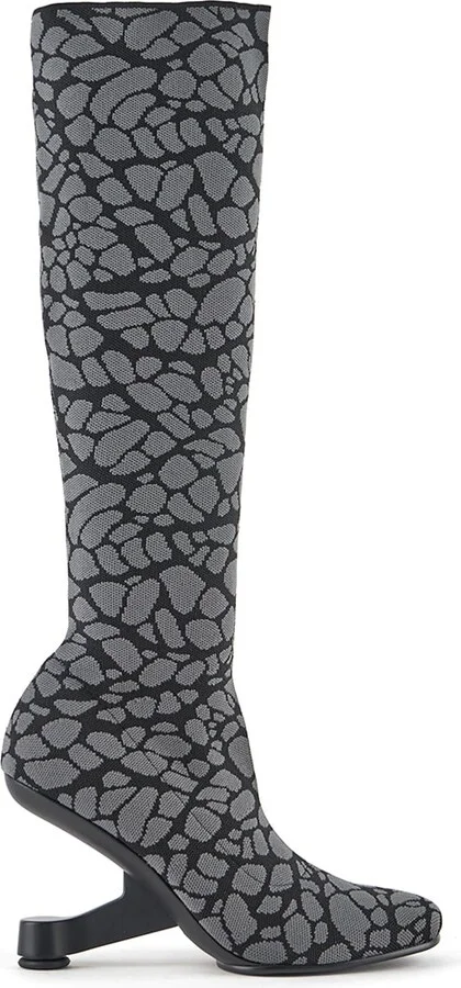 Grey / Black Eamz Sock Boot - Graphite