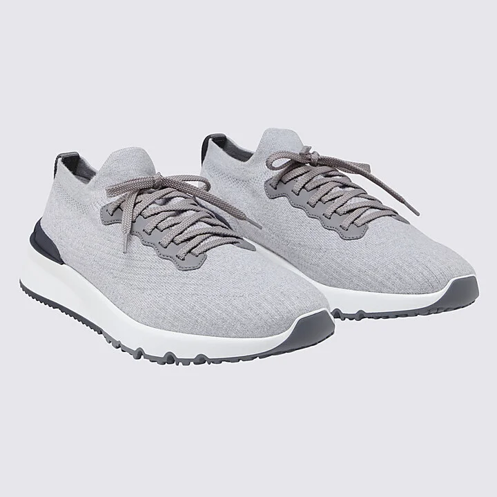 Grey Canvas Sneakers - Image 2