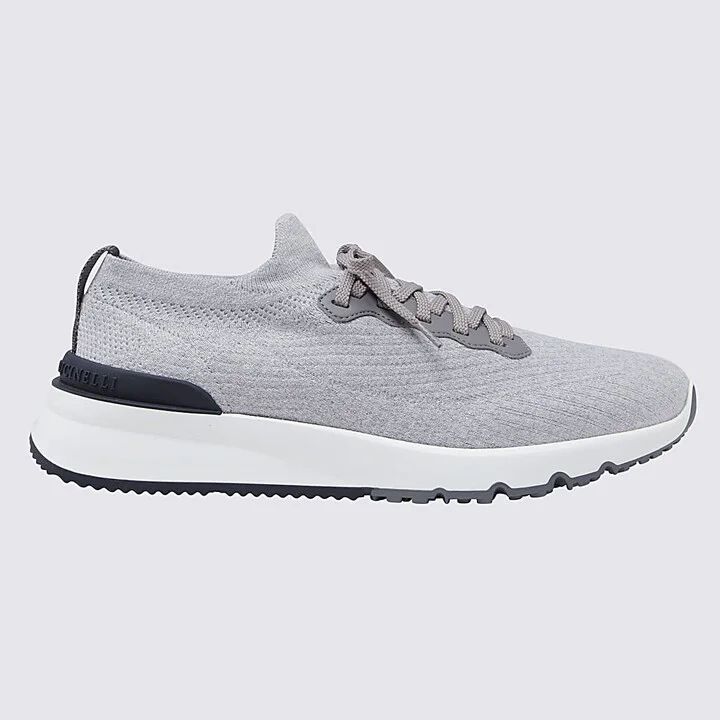 Grey Canvas Sneakers