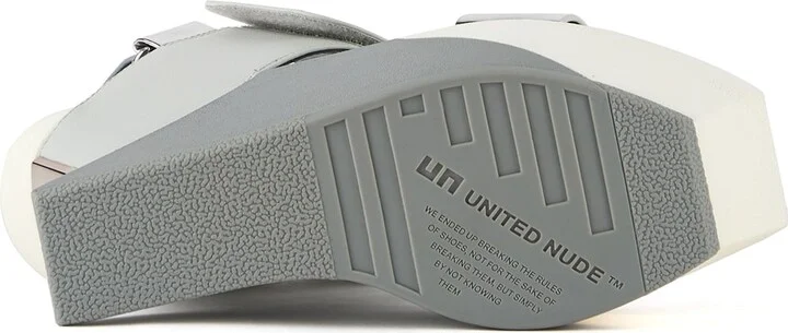 Grey Delta Wedge Sandal - Irony - Image 7