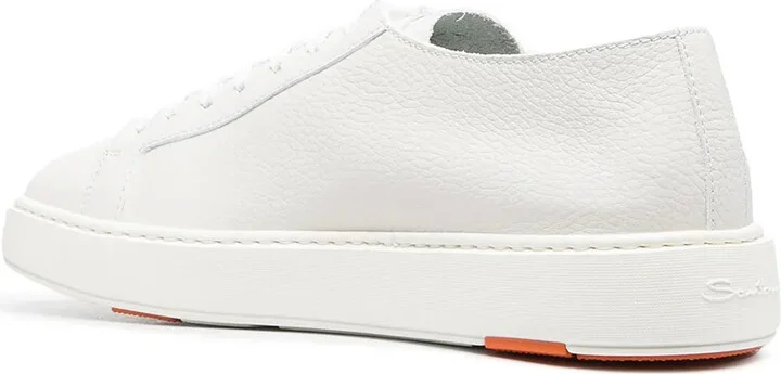 Grey Lace Up Sneakers - Image 3