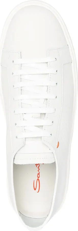 Grey Lace Up Sneakers - Image 4