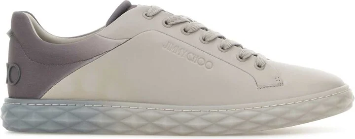 Grey Leather Diamond Light/m Sneakers